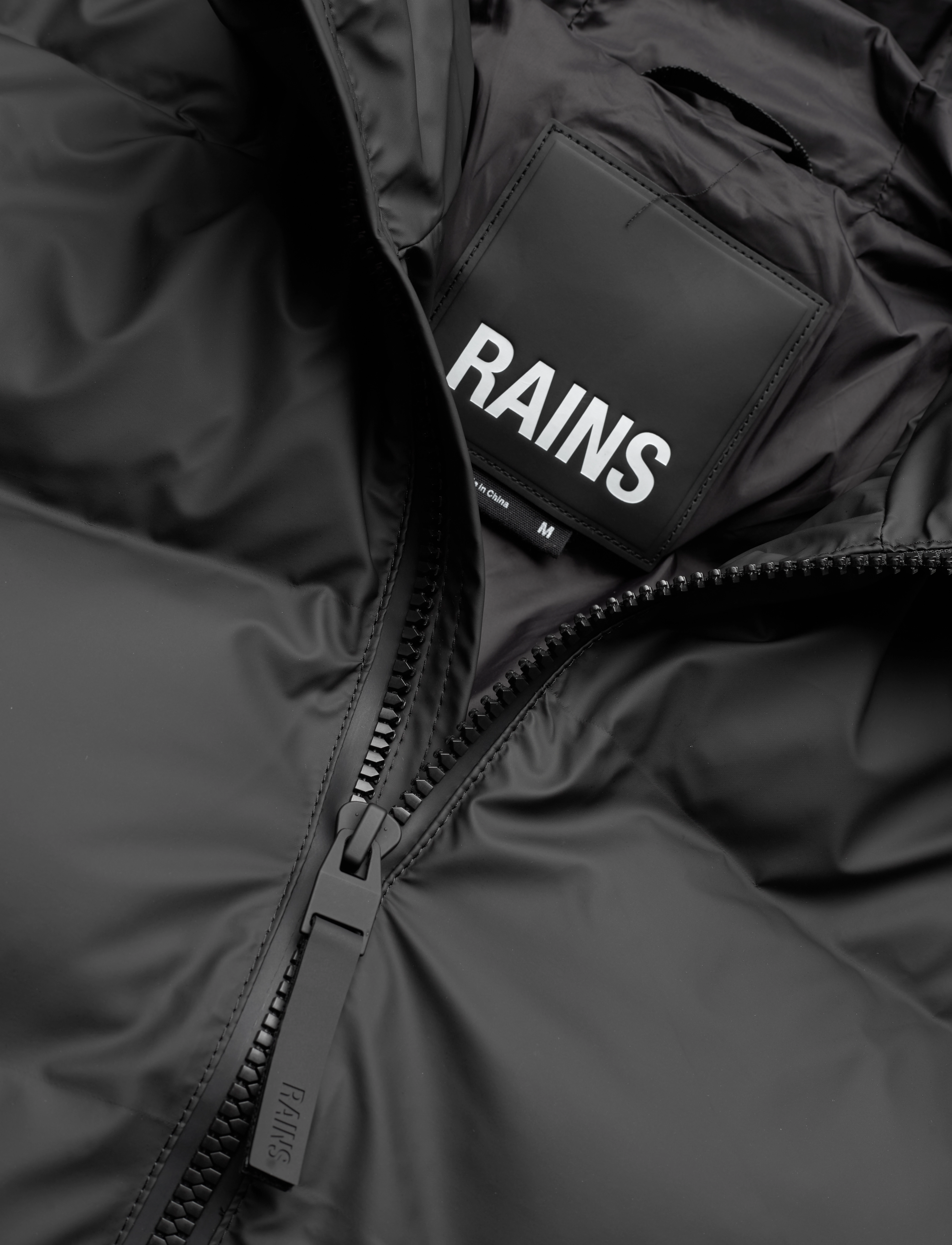 Rains - Alta Puffer Jacket W3T3 - yttertøy - black - 4