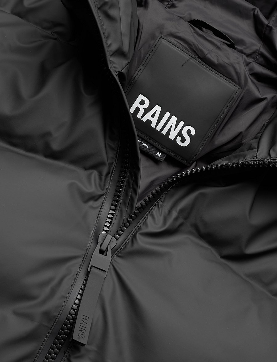 Rains - Alta Puffer Jacket W3T3 - vinterjackor - black - 4