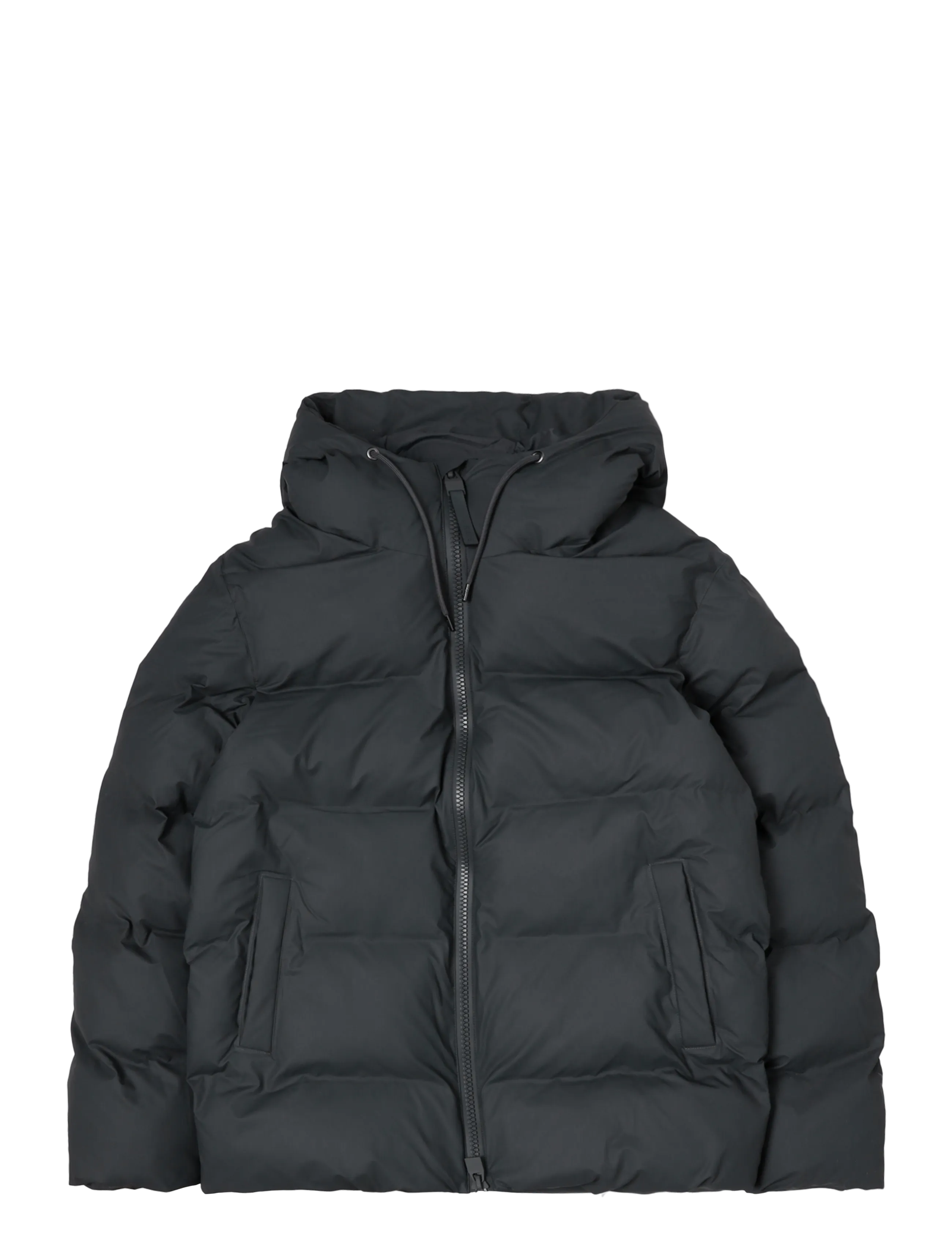 Rains Alta Puffer Jacket W3T3 - Jackets - DARK GREY / grey