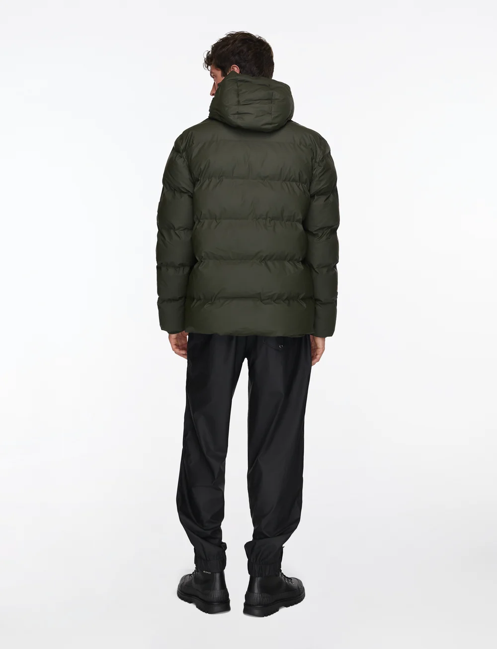 Rains - Alta Puffer Jacket W3T3 - fodrade jackor - green - 4