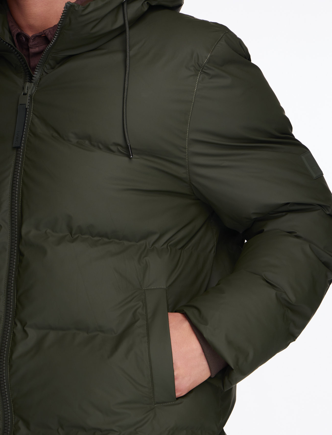 Rains - Alta Puffer Jacket W3T3 - vinterjakker - green - 5