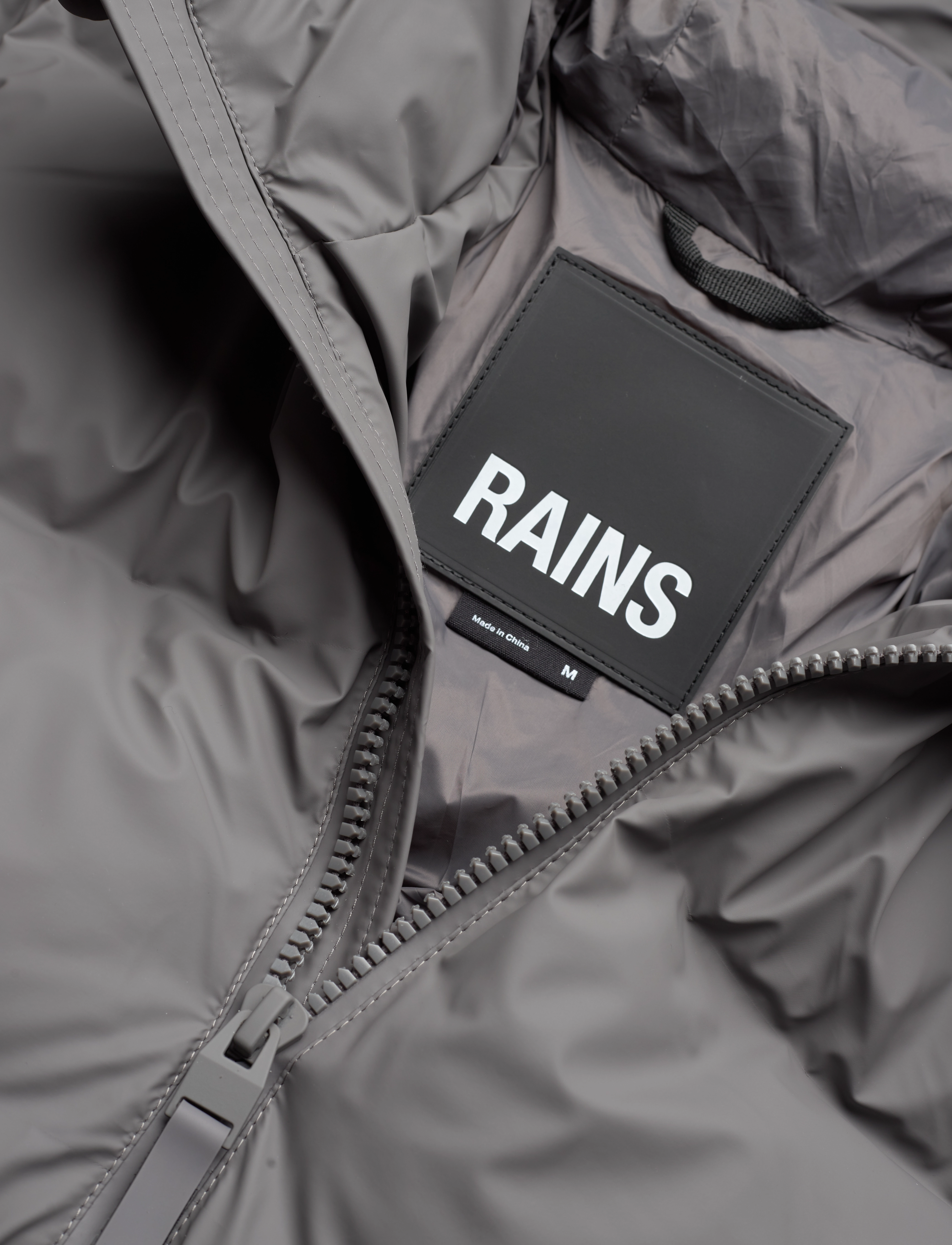 Rains - Alta Puffer Jacket W3T3 - vinterjackor - grey - 4
