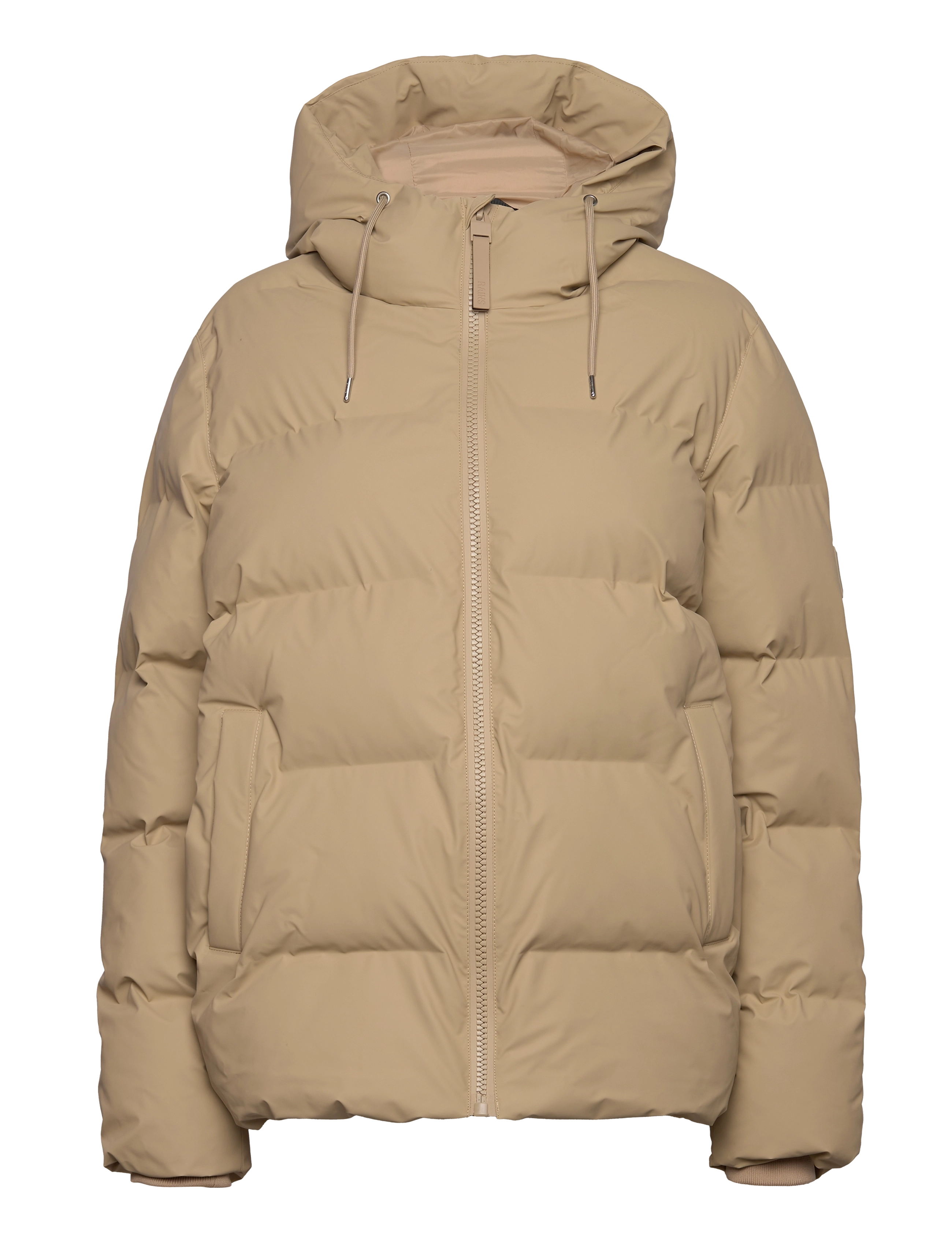 Rains Alta Puffer Jacket W3T3 - Jackets - TRUE / beige