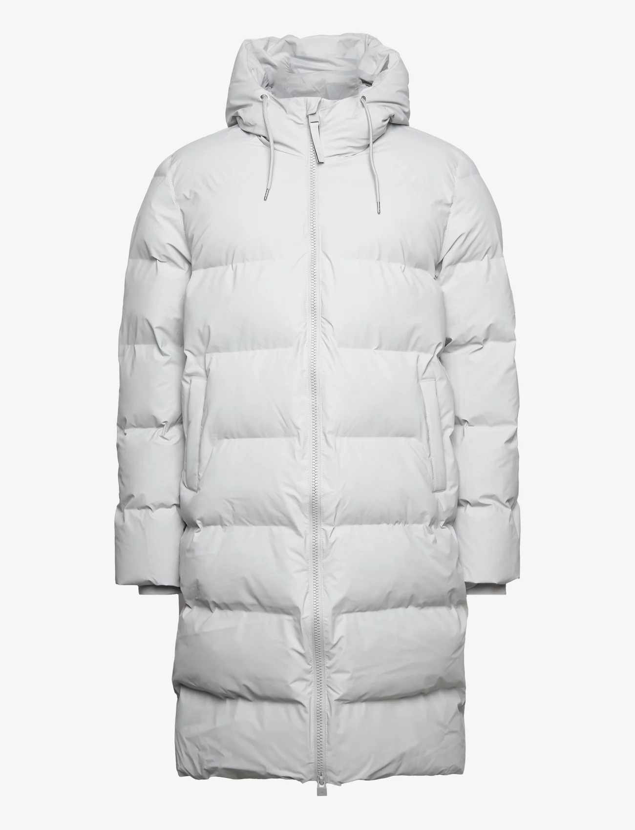 Rains - Alta Long Puffer Jacket W3T4 - winter jackets - ash - 0