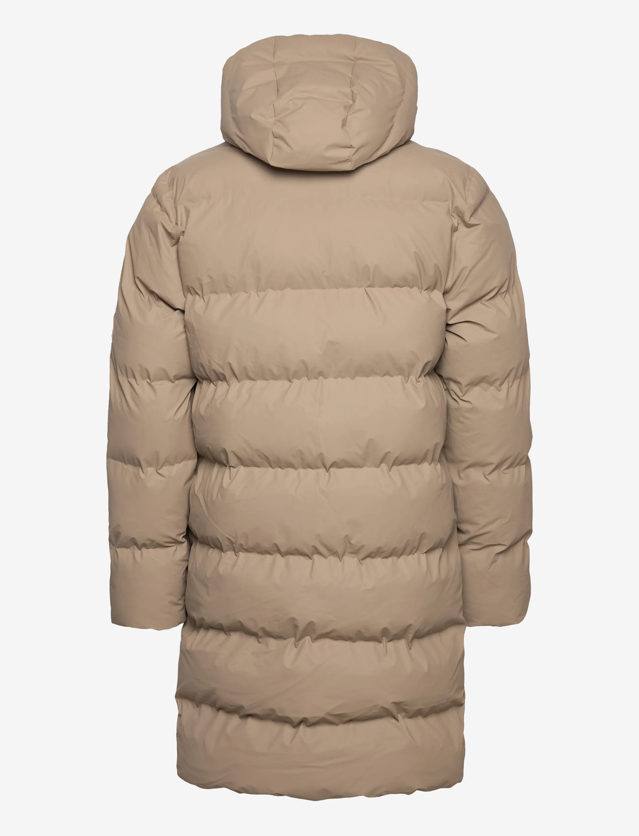 Rains - Alta Long Puffer Jacket W3T4 - daunenjacken - beige - 1