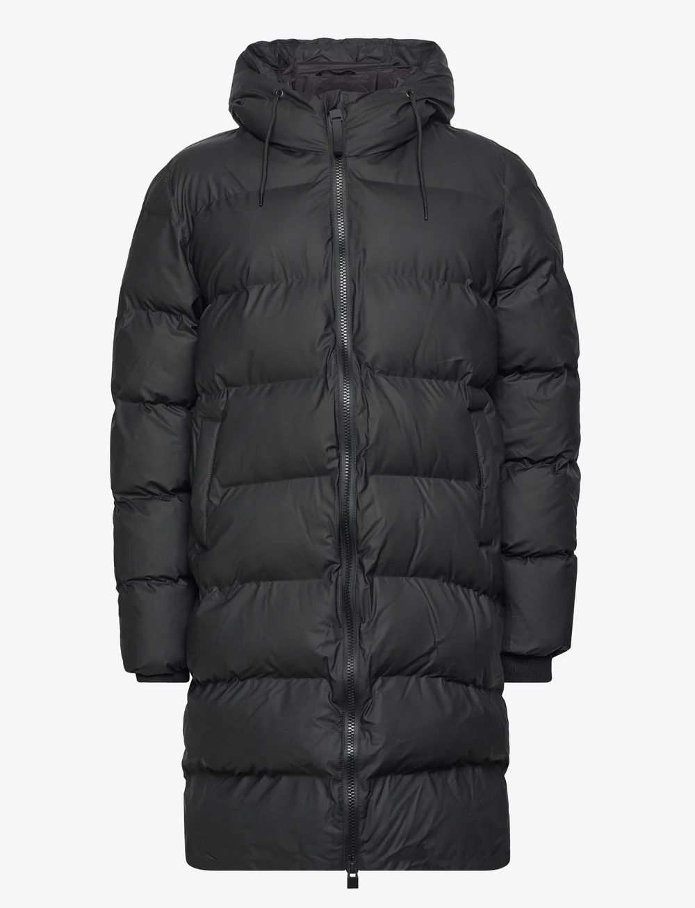 Rains - Alta Longer Puffer Jacket W3T4 - voodriga jakid - black - 1