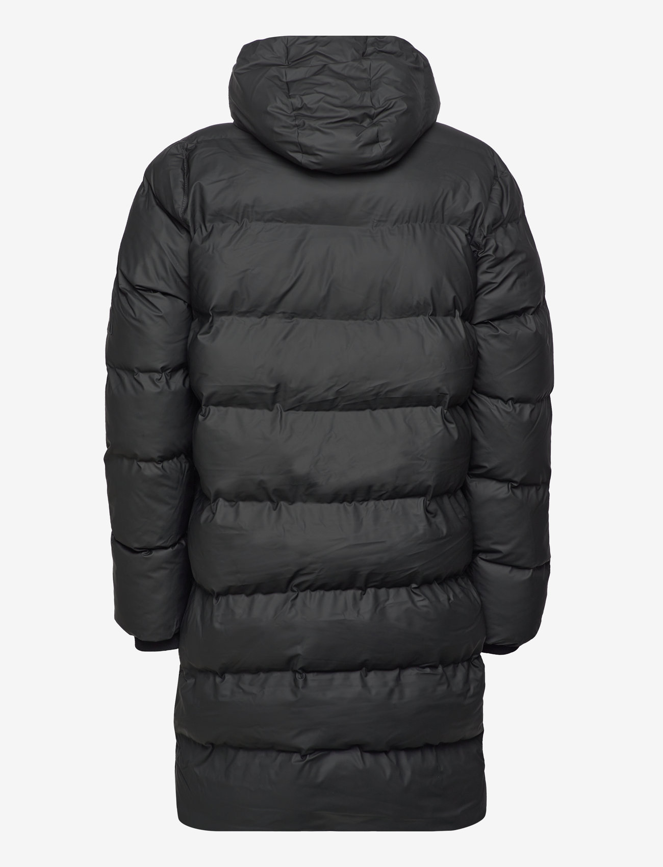 Rains - Alta Longer Puffer Jacket W3T4 - dunjackor - black - 2