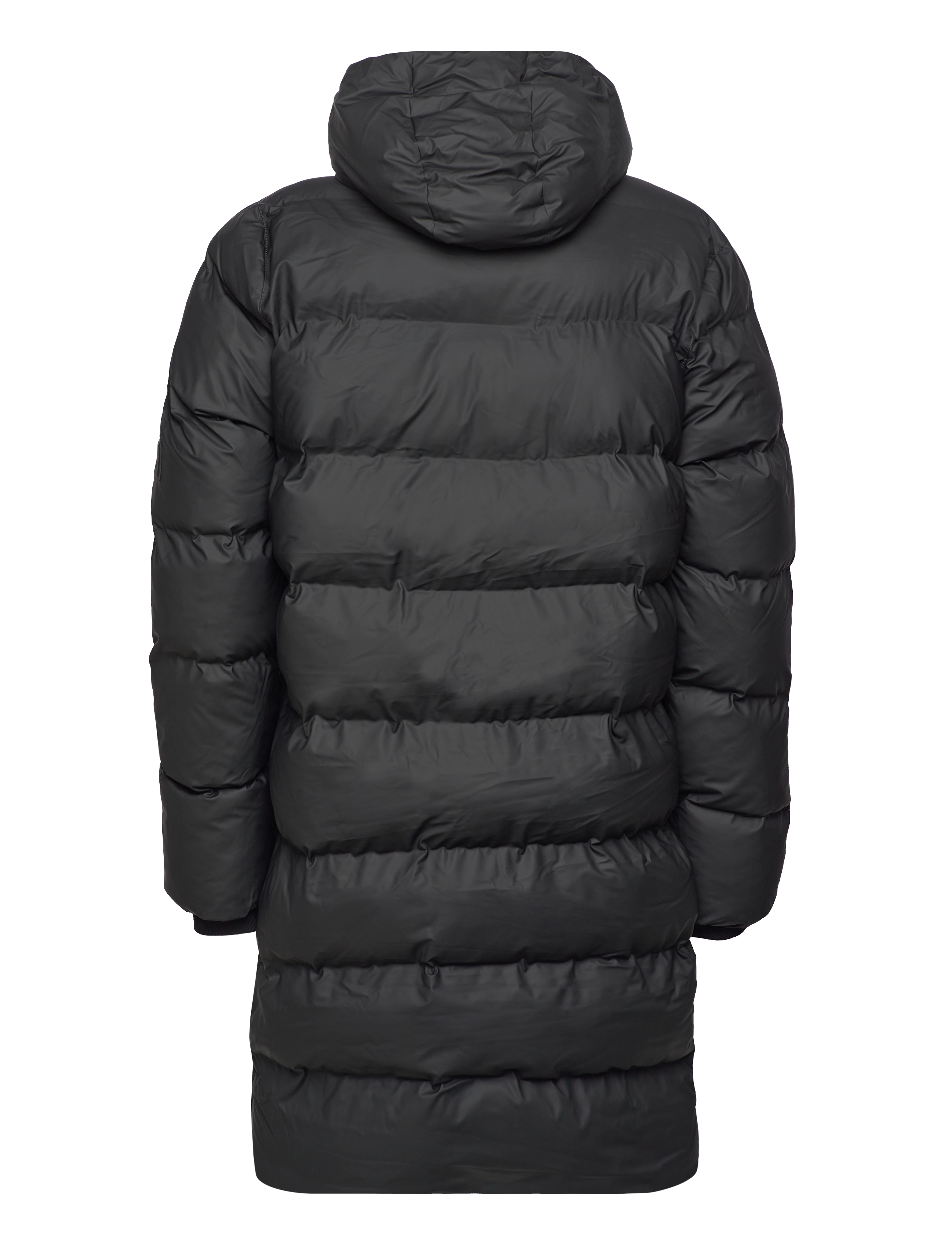 Rains - Alta Longer Puffer Jacket W3T4 - striukės ir švarkeliai - black - 2
