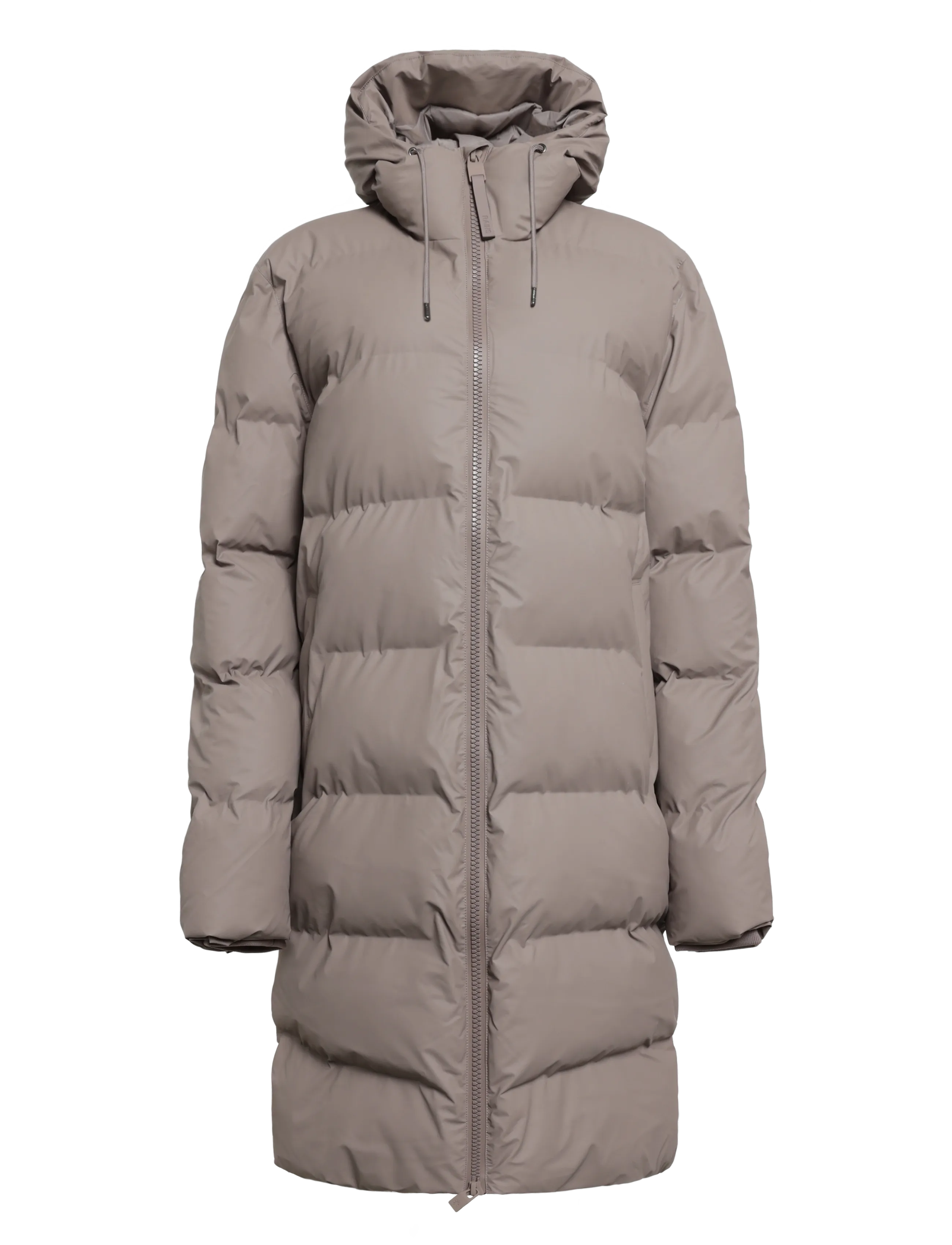 Rains Alta Longer Puffer Jacket W3T4 - Winter jackets - CINDER / grey