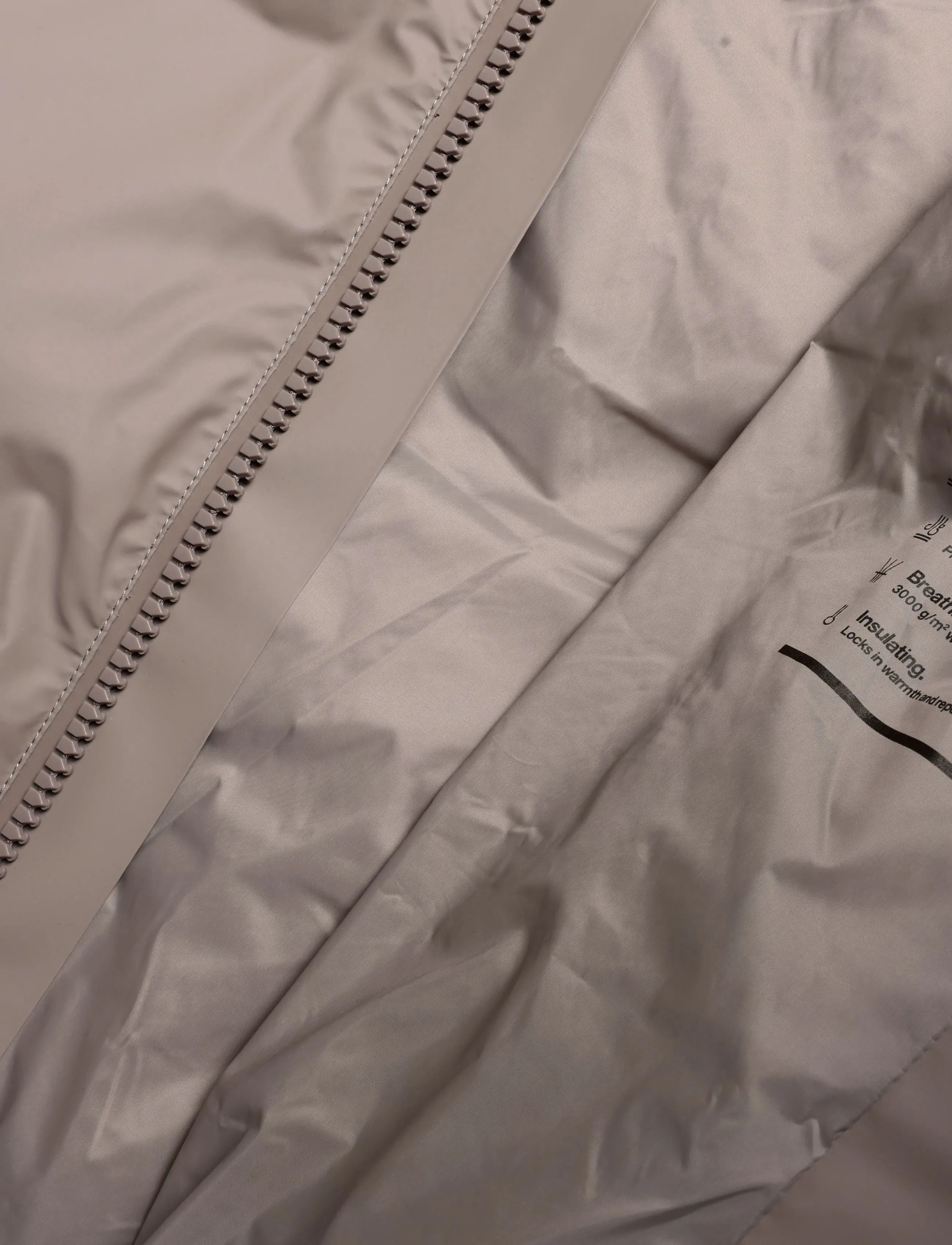 Rains - Alta Longer Puffer Jacket W3T4 - talvejoped - cinder - 4