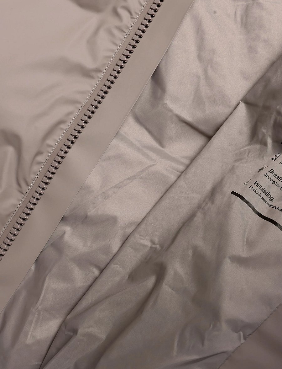 Rains - Alta Longer Puffer Jacket W3T4 - talvejoped - cinder - 4