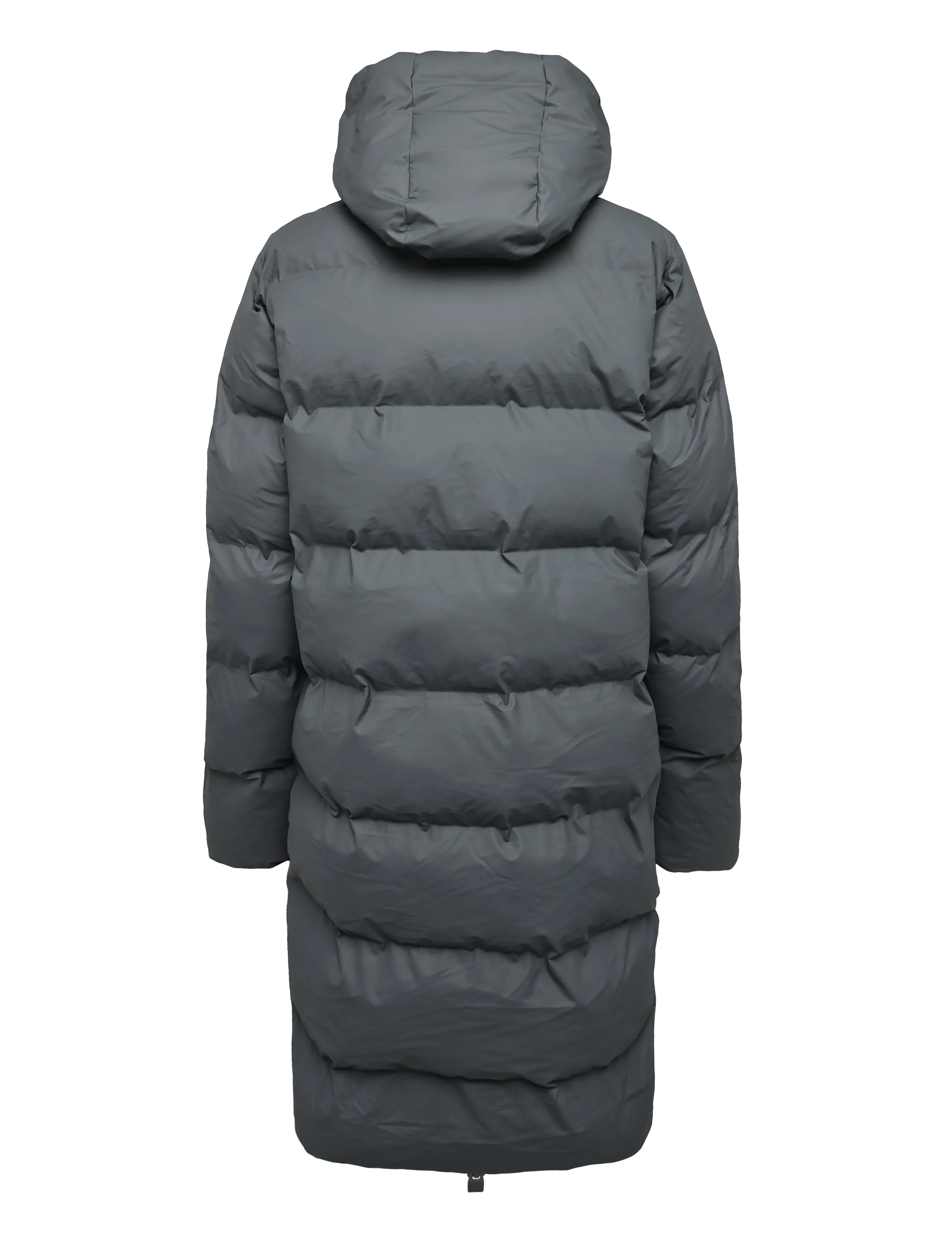 Rains - Alta Longer Puffer Jacket W3T4 - winter jackets - dark grey - 1