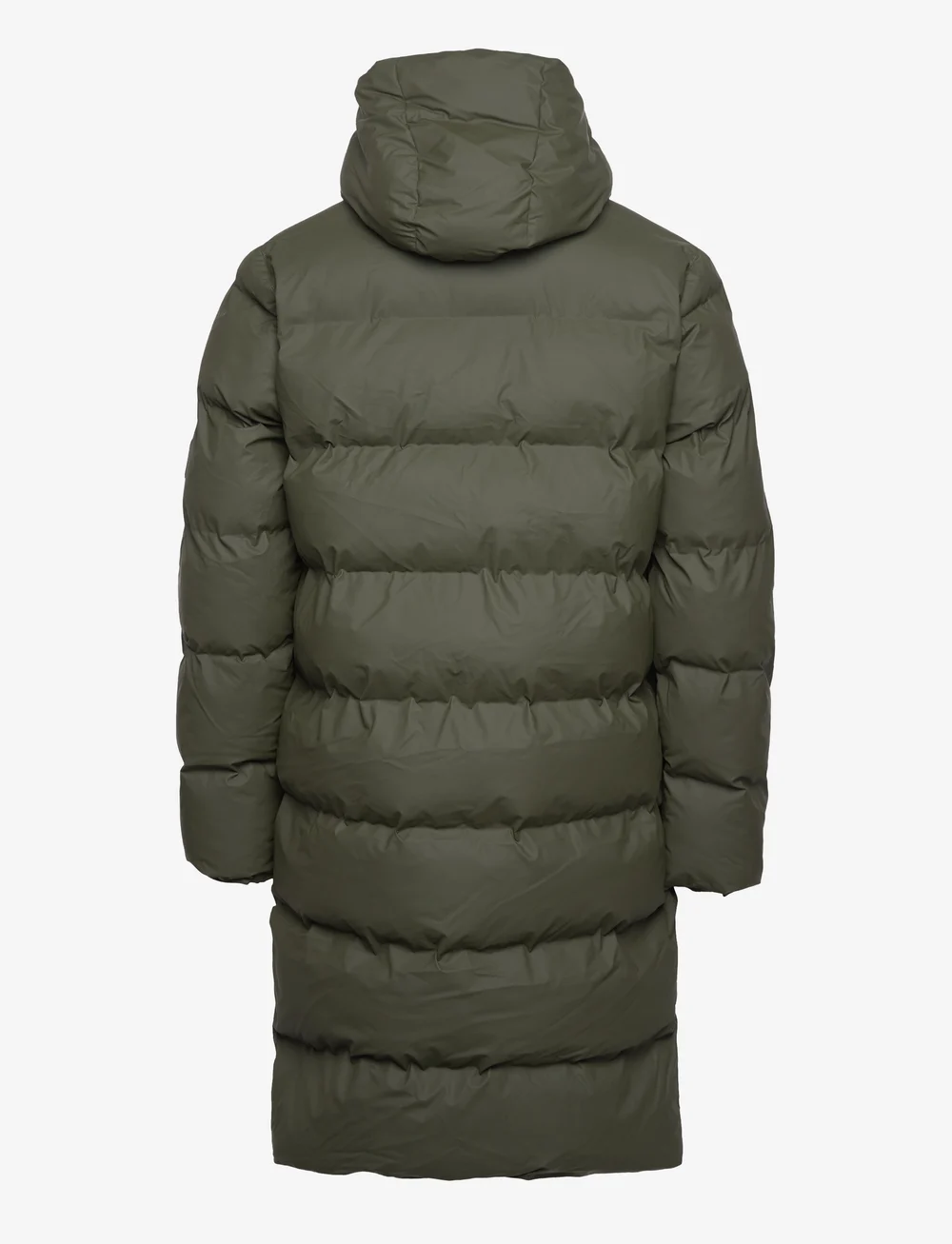 Rains - Alta Longer Puffer Jacket W3T4 - voodriga jakid - green - 2