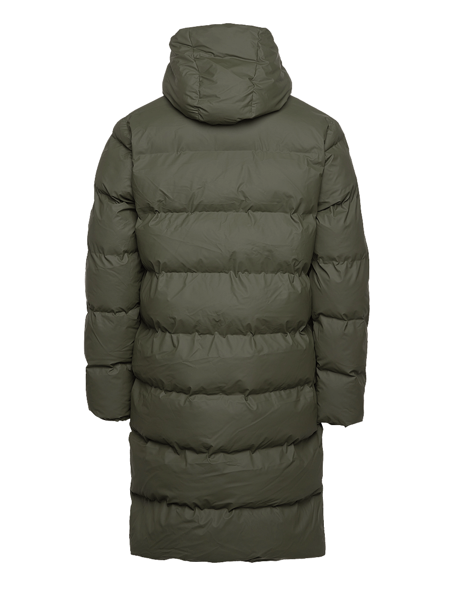 Rains - Alta Longer Puffer Jacket W3T4 - winterjacken - green - 2