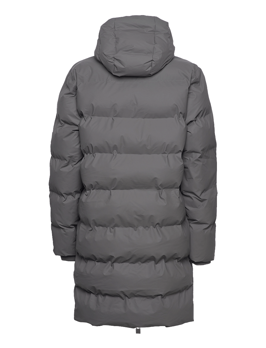 Rains - Alta Longer Puffer Jacket W3T4 - vinterjakker - grey - 2