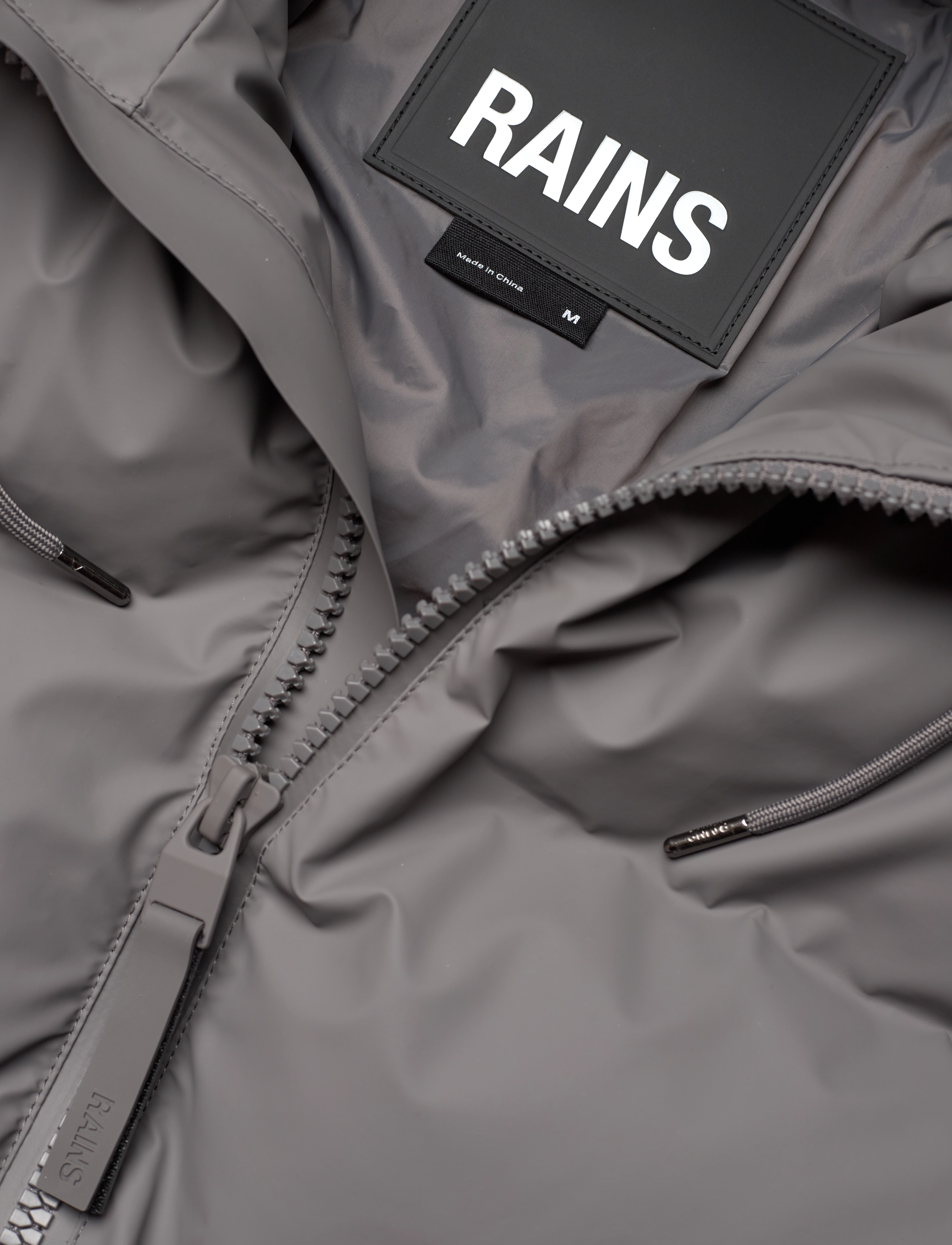 Rains - Alta Longer Puffer Jacket W3T4 - vinterjakker - grey - 4