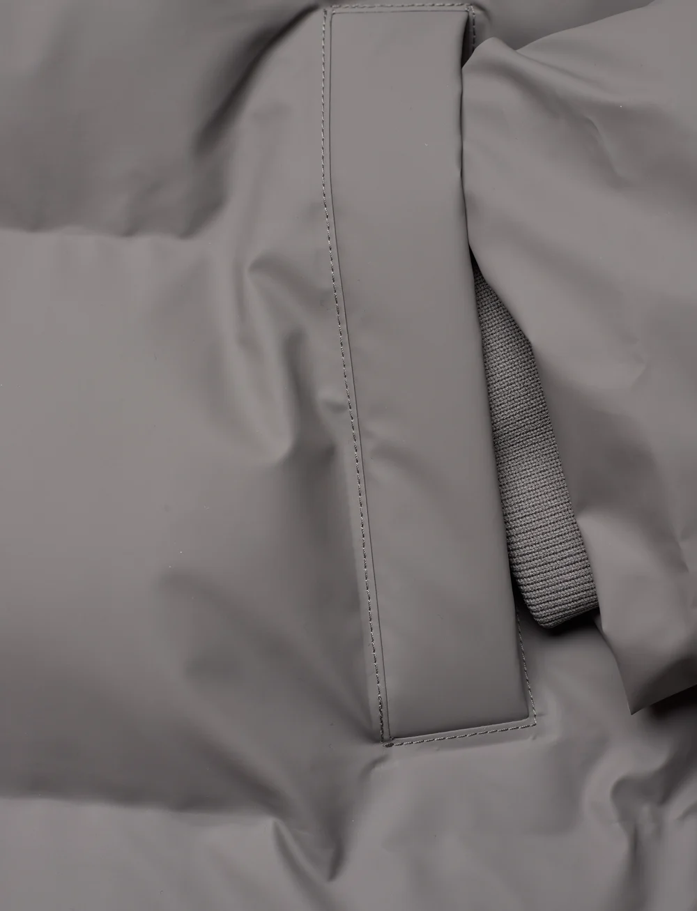 Rains - Alta Longer Puffer Jacket W3T4 - gefütterte jacken - grey - 5