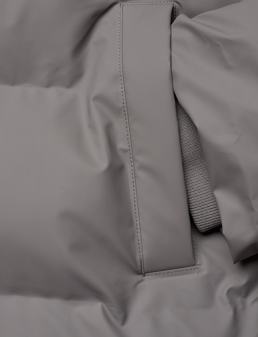 Rains - Alta Longer Puffer Jacket W3T4 - vinterjakker - grey - 5