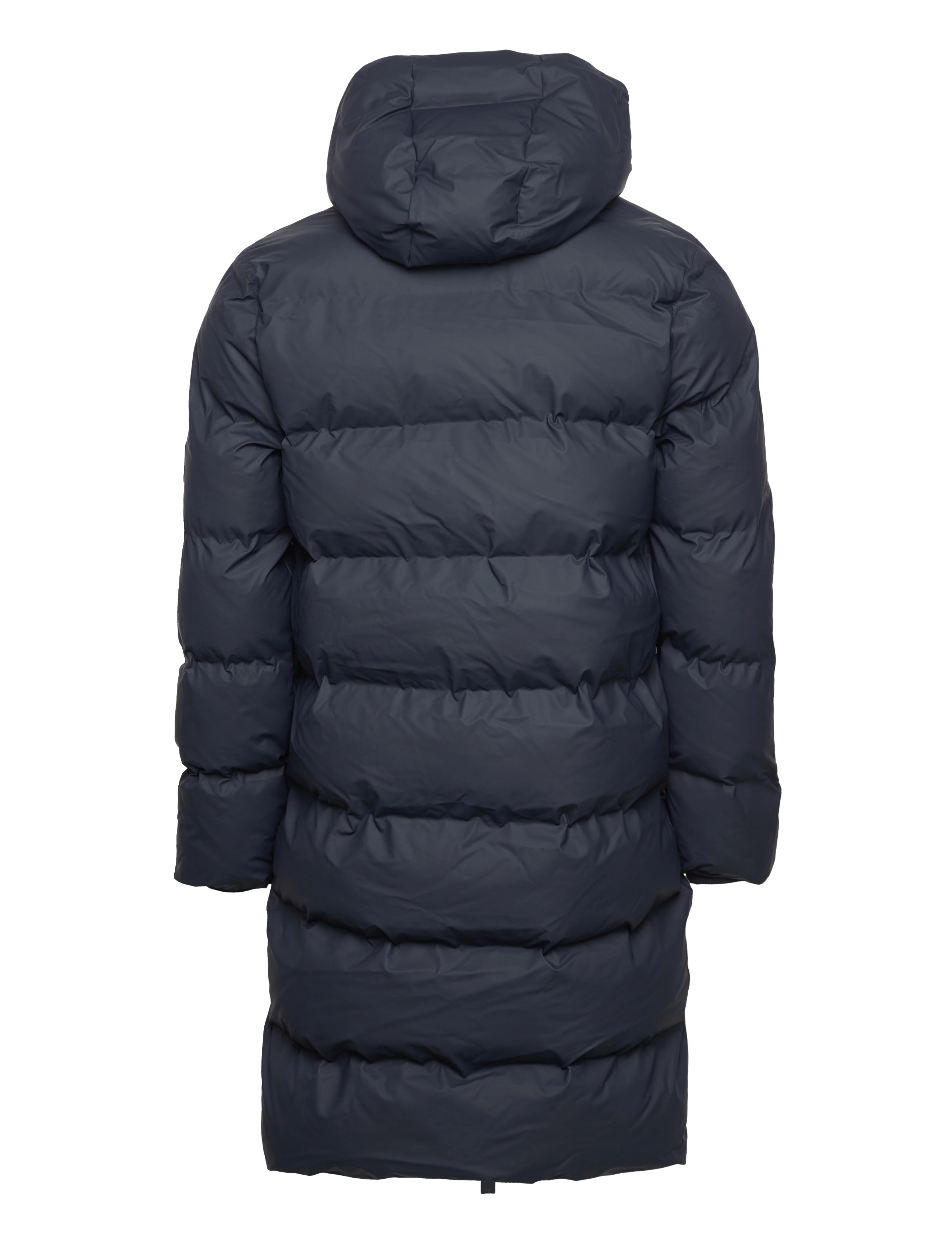 Rains - Alta Longer Puffer Jacket W3T4 - talvejoped - navy - 2