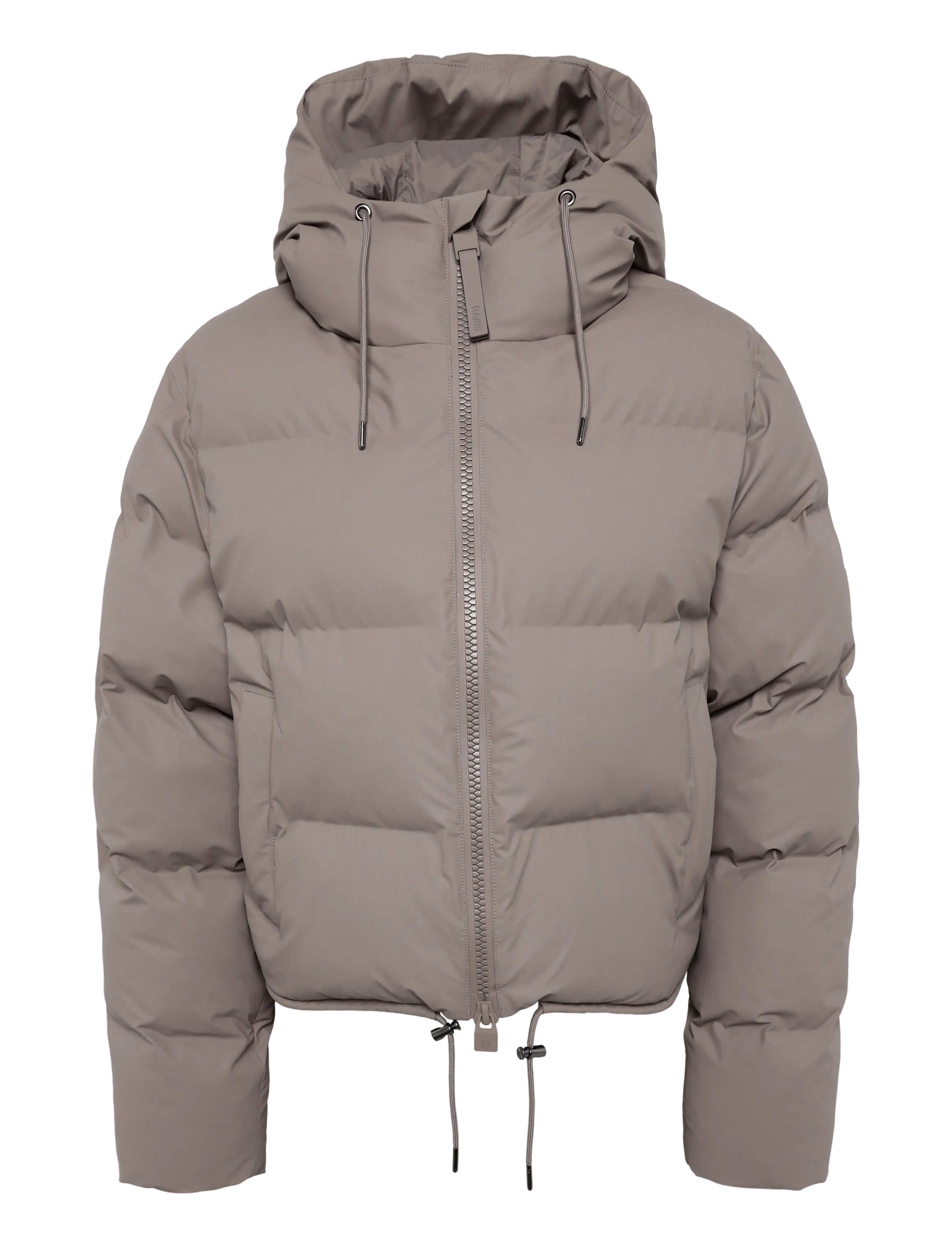 Rains Alta Short Puffer Jacket W3T3 - Sulejoped - CINDER / grey