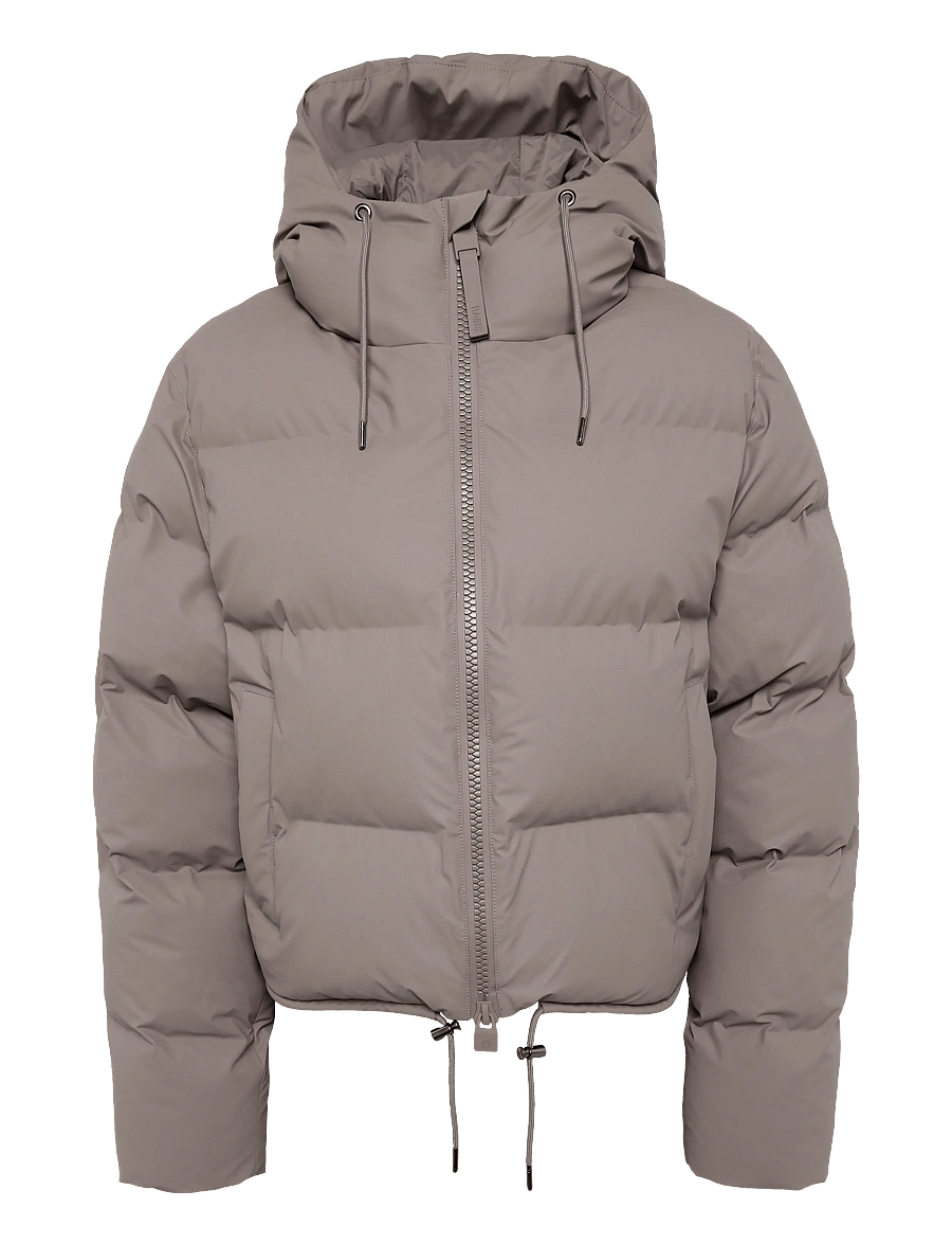 Rains - Alta Short Puffer Jacket W3T3 - talvejoped - cinder - 0