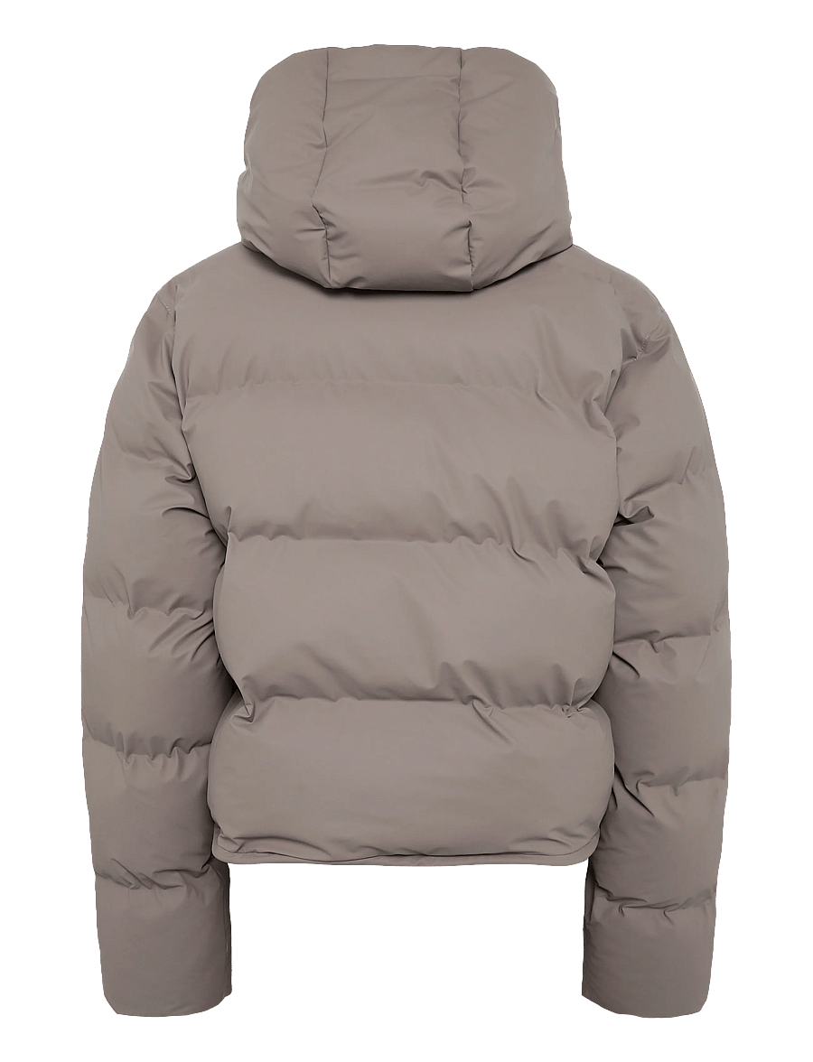 Rains - Alta Short Puffer Jacket W3T3 - talvejoped - cinder - 1