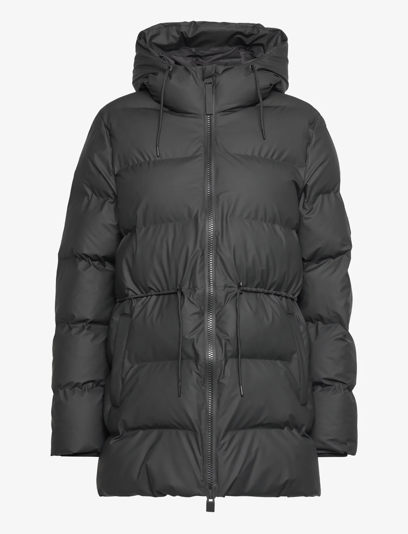 Rains - W Alta Puffer Parka W3T4 - winter jackets - black - 0