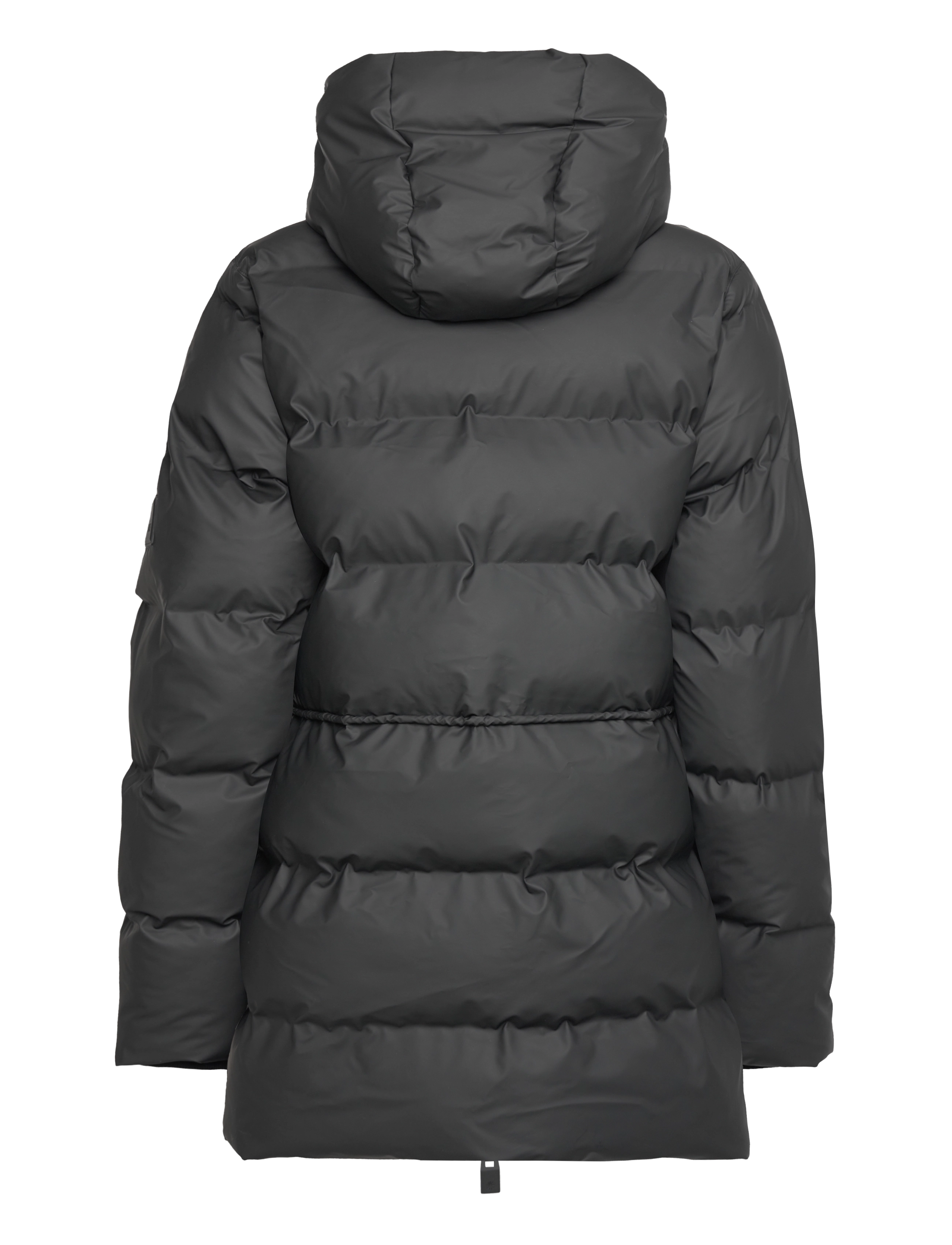 Rains - Alta Long Puffer String W Jacket W3T4 - winterjacken - black - 2