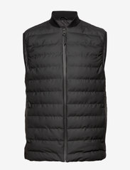 Rains - Trekker Vest - spring jackets - 01 black - 0