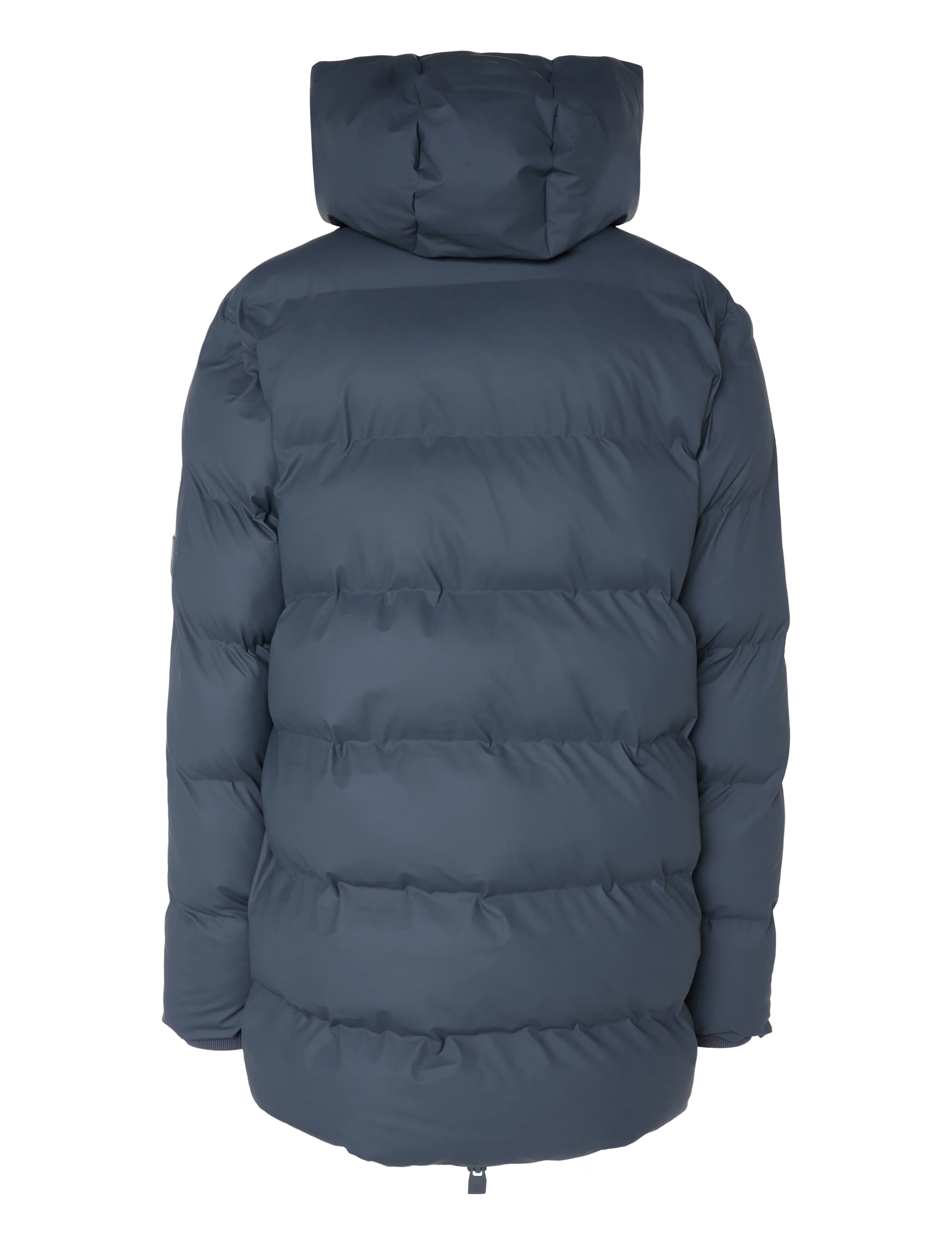 Rains - Alta Long Puffer Cargo Jacket W3T4 - fodrade jackor - dark grey - 1