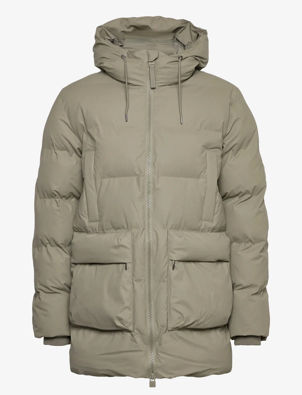 Rains - Alta Long Puffer Cargo Jacket W3T4 - gefütterte jacken - drift - 0