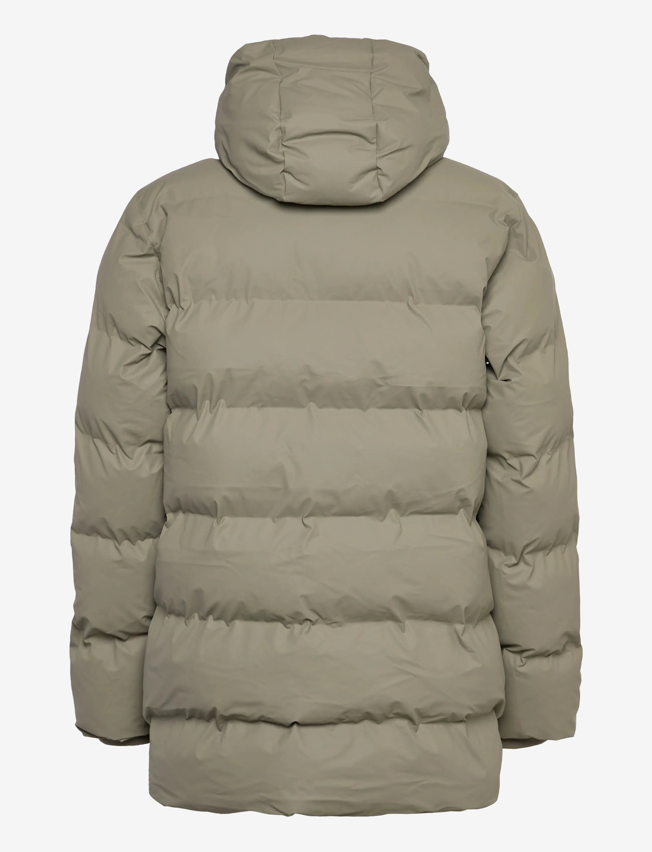 Rains - Alta Long Puffer Cargo Jacket W3T4 - padded jackets - drift - 1