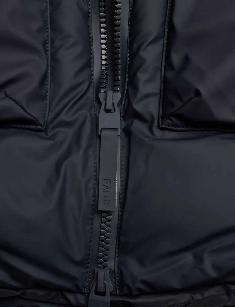 Rains - Alta Long Puffer Cargo Jacket W3T4 - voodriga jakid - navy - 4