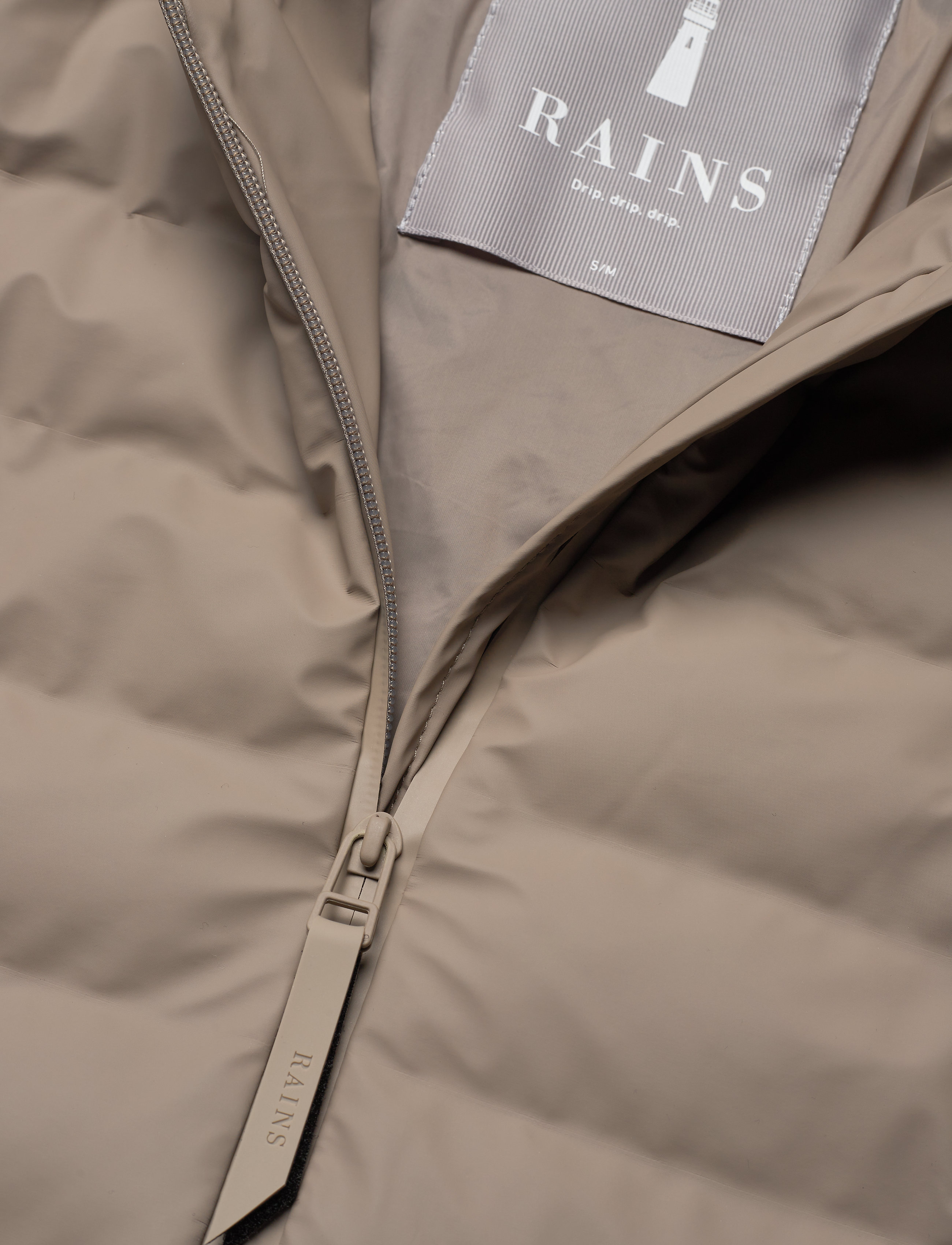 Rains - Trekker Jacket - vinterjackor - 17 taupe - 2