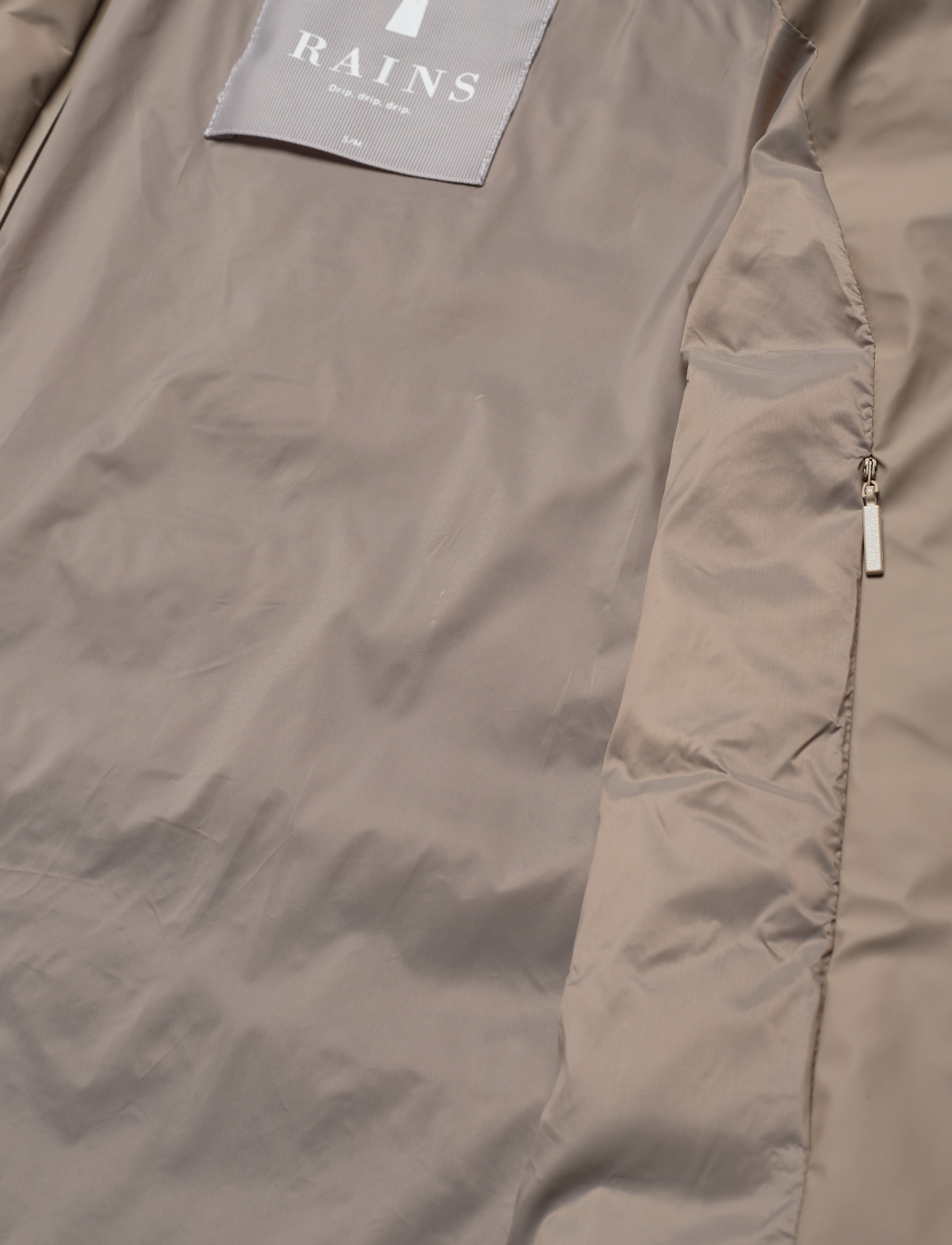 Rains - Trekker Jacket - vinterjackor - 17 taupe - 4