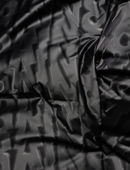 Rains - Boxy Puffer Jacket - Žieminės striukės - 53 black monogram - 4