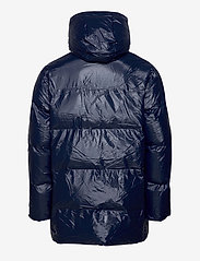 Rains - Hooded Puffer Coat - vinterjackor - 07 shiny blue - 1