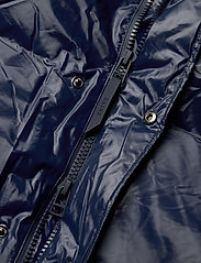 Rains - Hooded Puffer Coat - vinterjakker - 07 shiny blue - 4