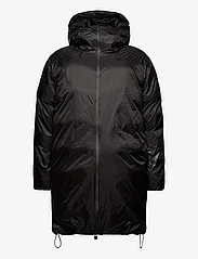 Rains - Kevo Long Puffer Jacket W4T4 - talvitakit - black - 0