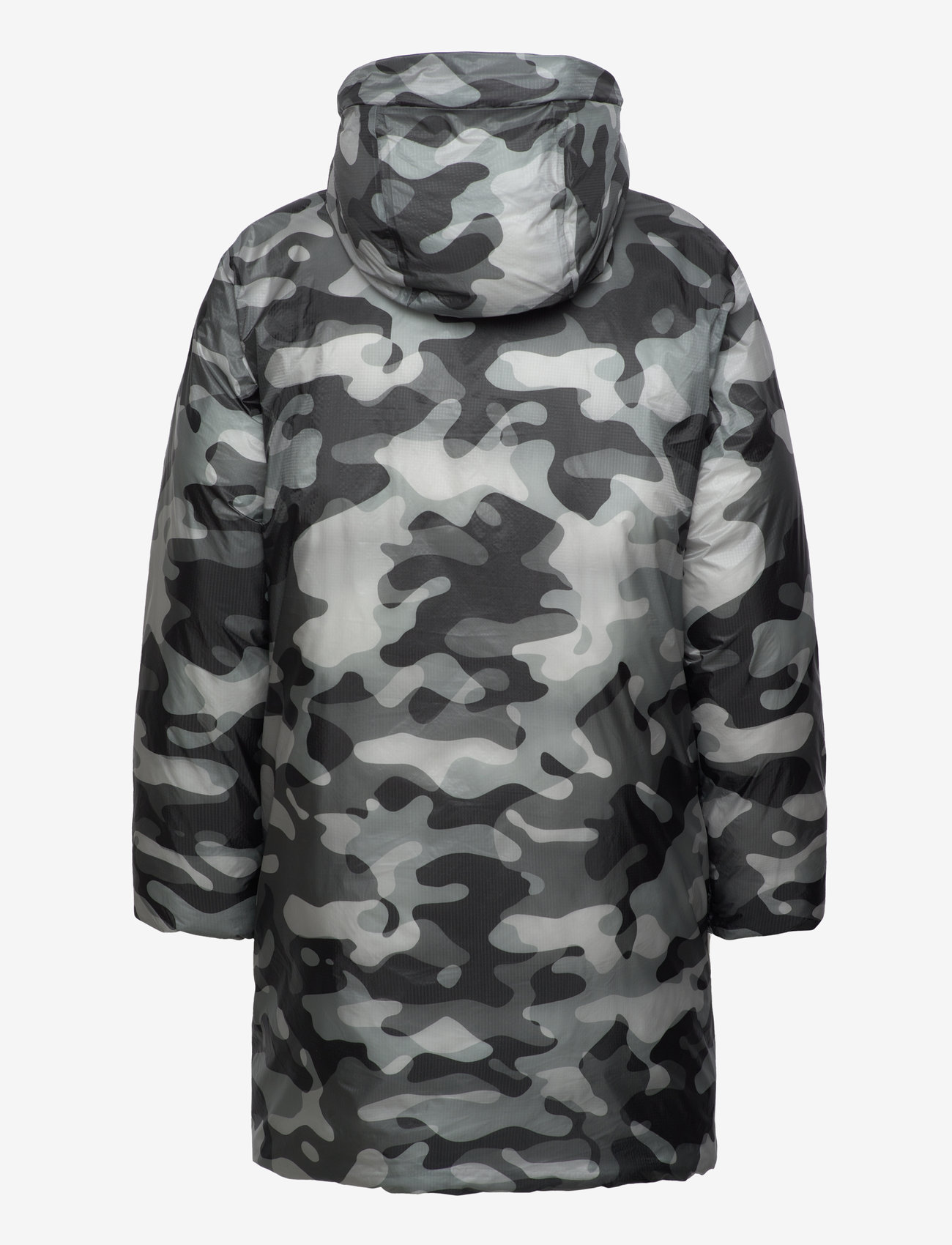 Rains - Kevo Long Puffer Jacket W4T4 - dunjakker - camo - 2
