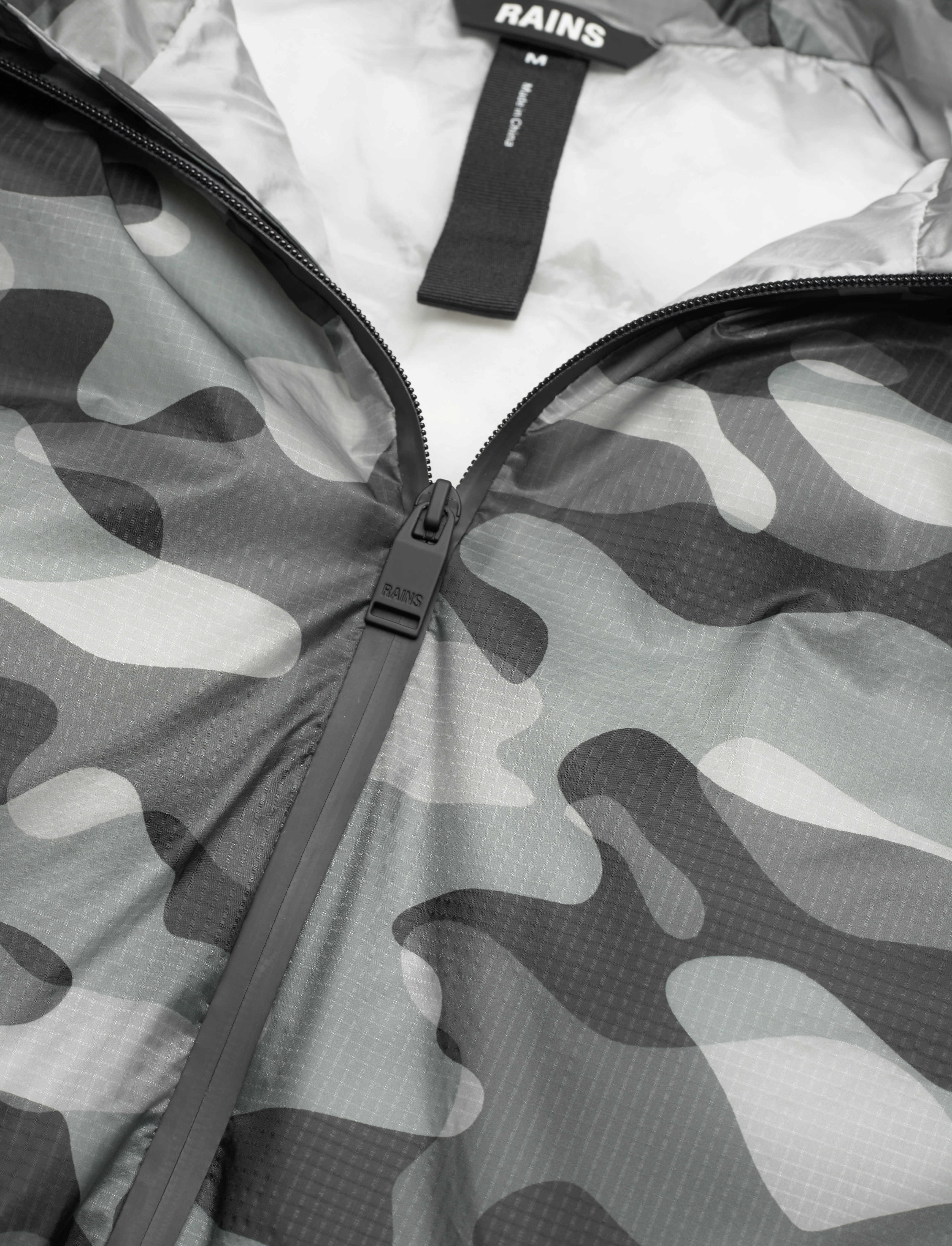 Rains - Kevo Long Puffer Jacket W4T4 - dunjakker - camo - 4