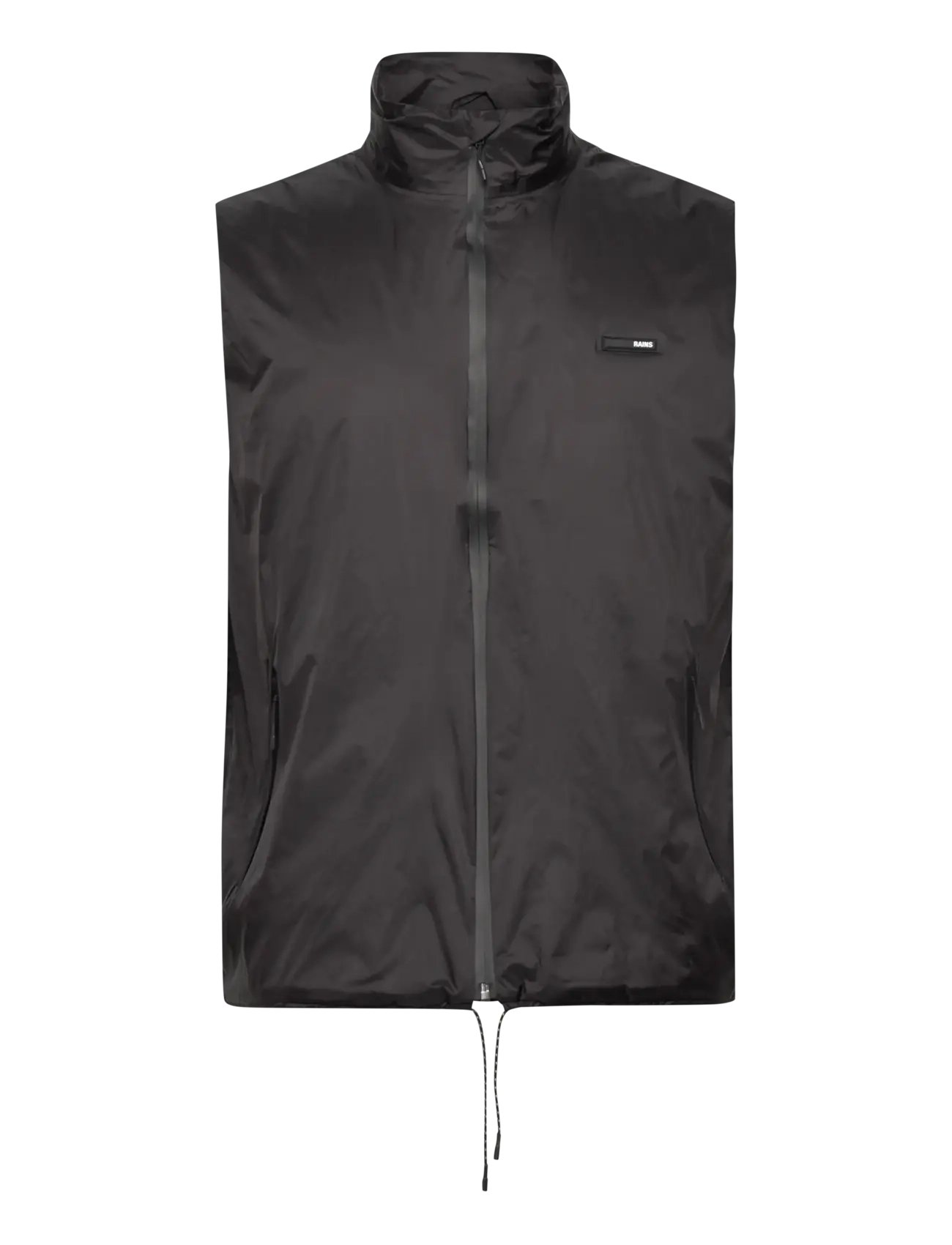 Rains Padded Nylon Vest, L, Oberbekleidung, Schwarz - Westen, Frauen