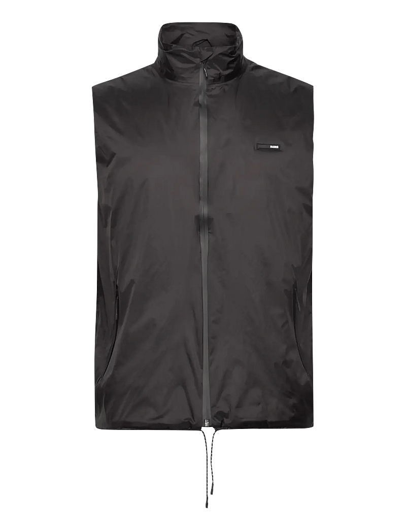 Rains - Padded Nylon Vest - modetrender - 01 black - 0