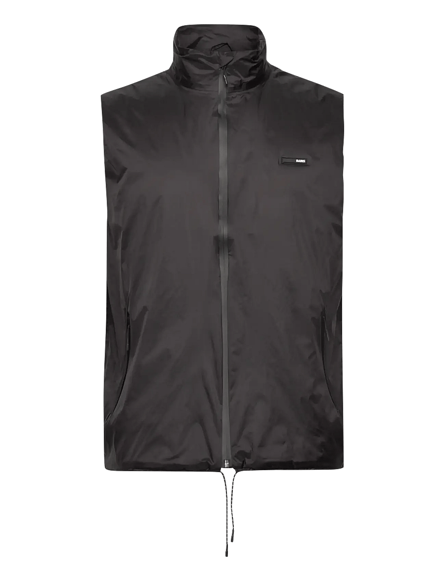 Rains - Padded Nylon Vest - modetrender - 01 black - 0