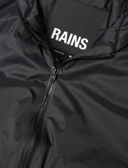Rains - Fuse Bomber Jacket - spring jackets - 01 black - 2