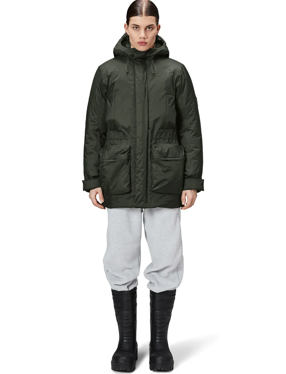 Rains - Vardo Parka W4T4 - vinterjackor - green - 0