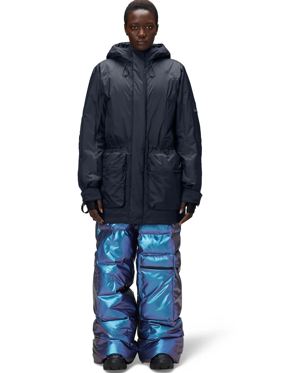 Rains - Vardo Parka W4T4 - vinterjackor - navy - 3