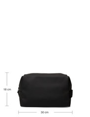 Rains - Wash Bag Large W3 - veekindlad kotid - black - 4