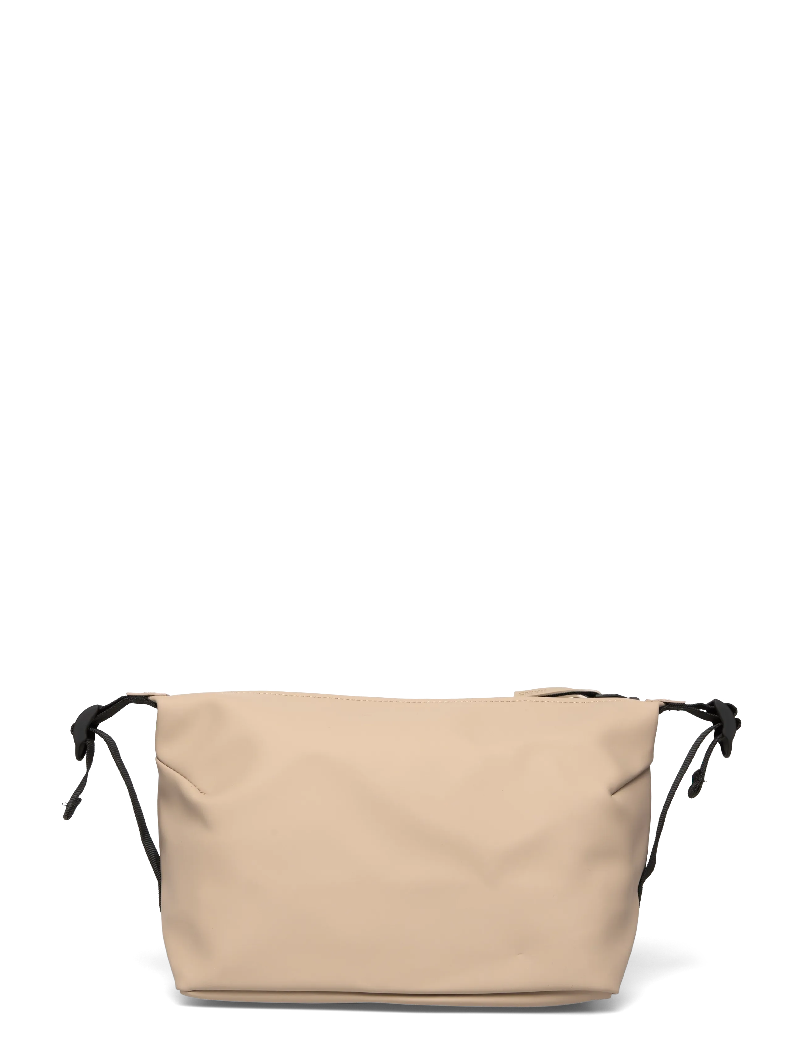 Rains - Hilo Wash Bag W3 Black-One Size - vandtætte tasker - beige - 1