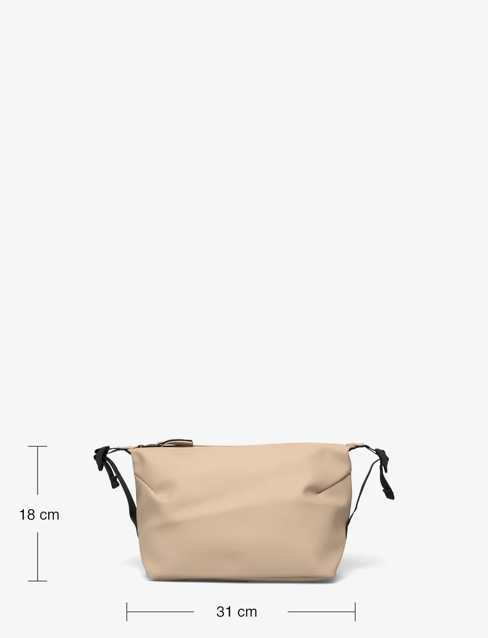 Rains - Hilo Wash Bag W3 - vattentäta väskor - beige - 3